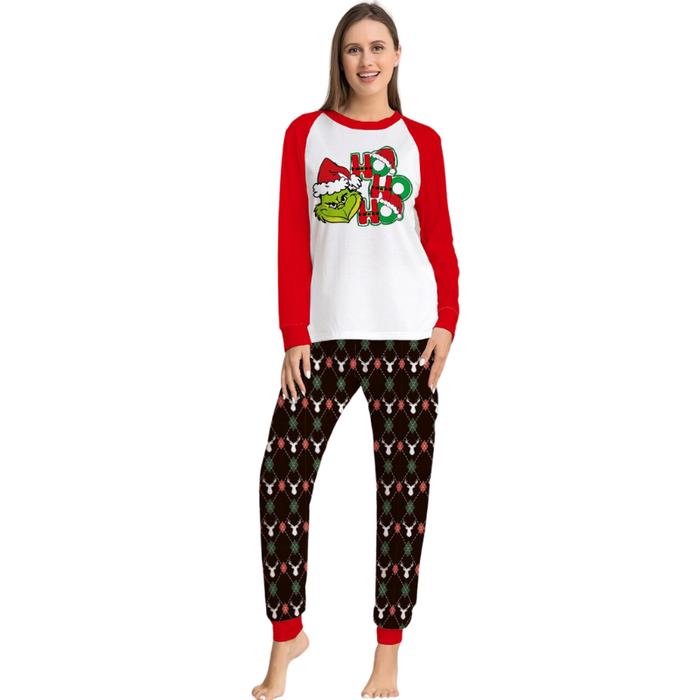 Das festliche Weihnachts-Pyjama-Set der Grinch-Familie