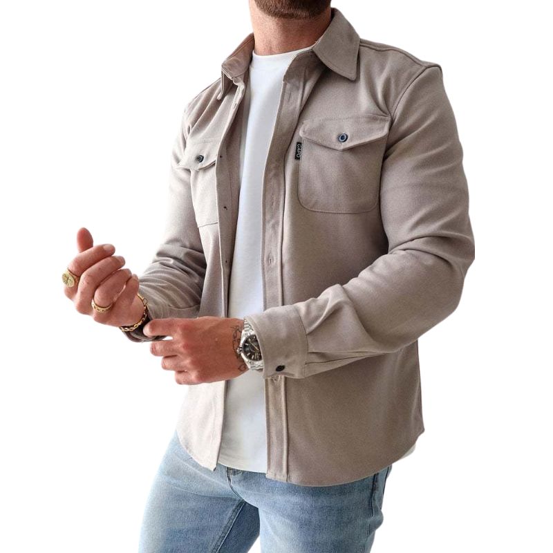 Veste chemise boutonnée