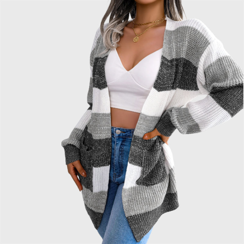 Versatile Knit Long Sweater Cardigan