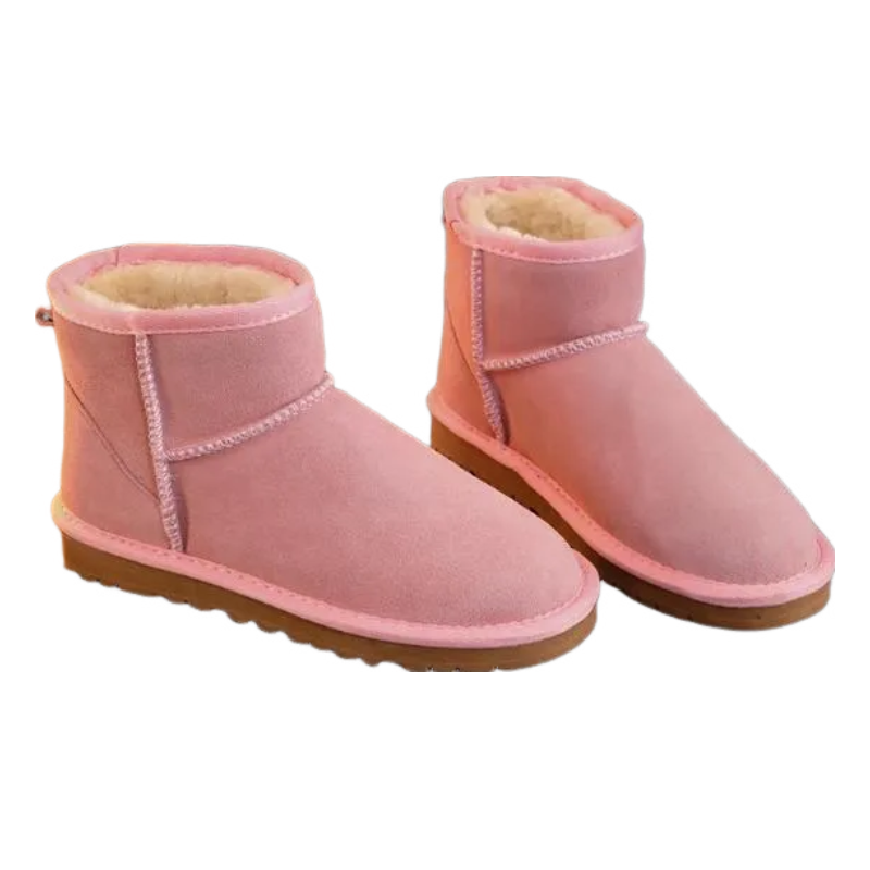 Mini bottes chaudes et élégantes en fausse fourrure