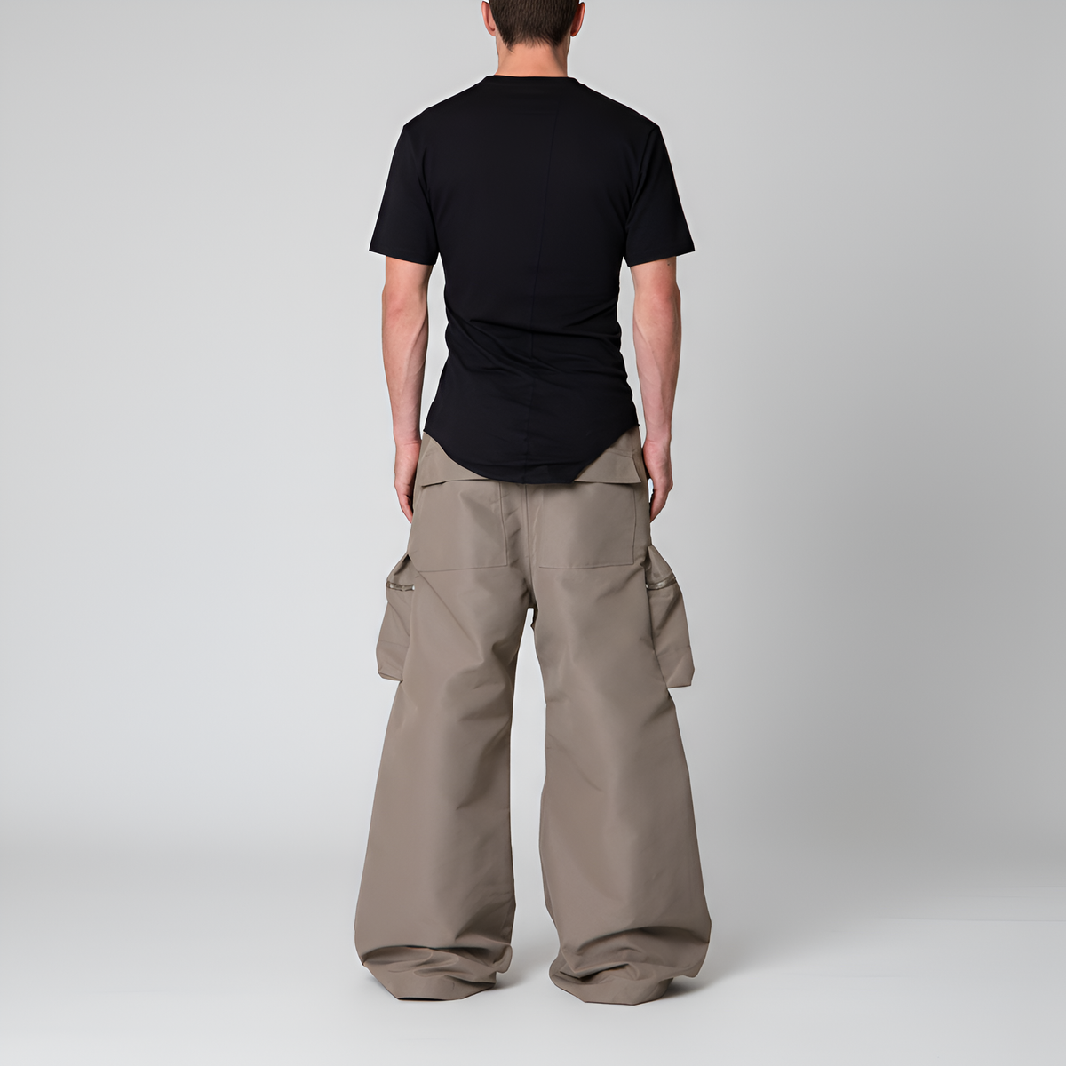 Men's Utility Zip Cargo Pocket Festival Rave Pants - Trendy Streetwear S