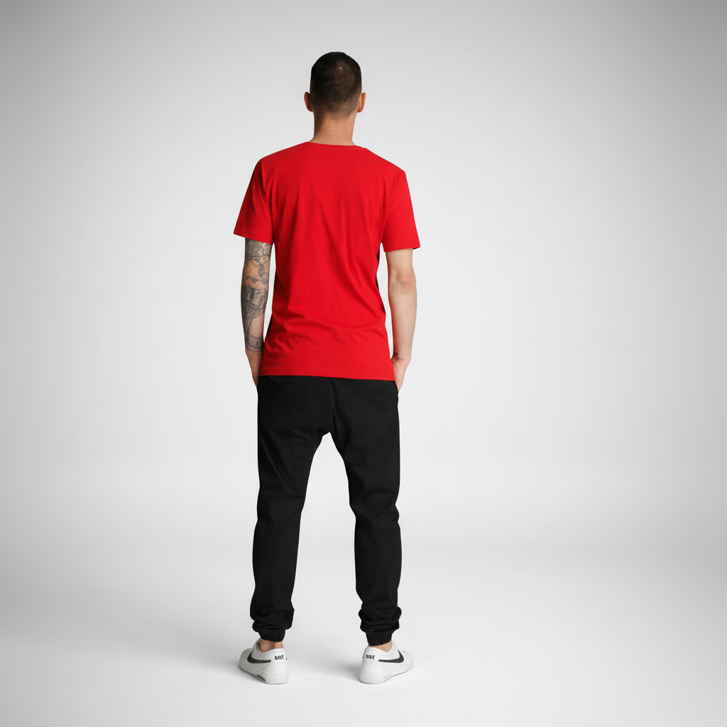 Twill Jogger Pants With Stretch Comfort And Ribbed Hem For Men