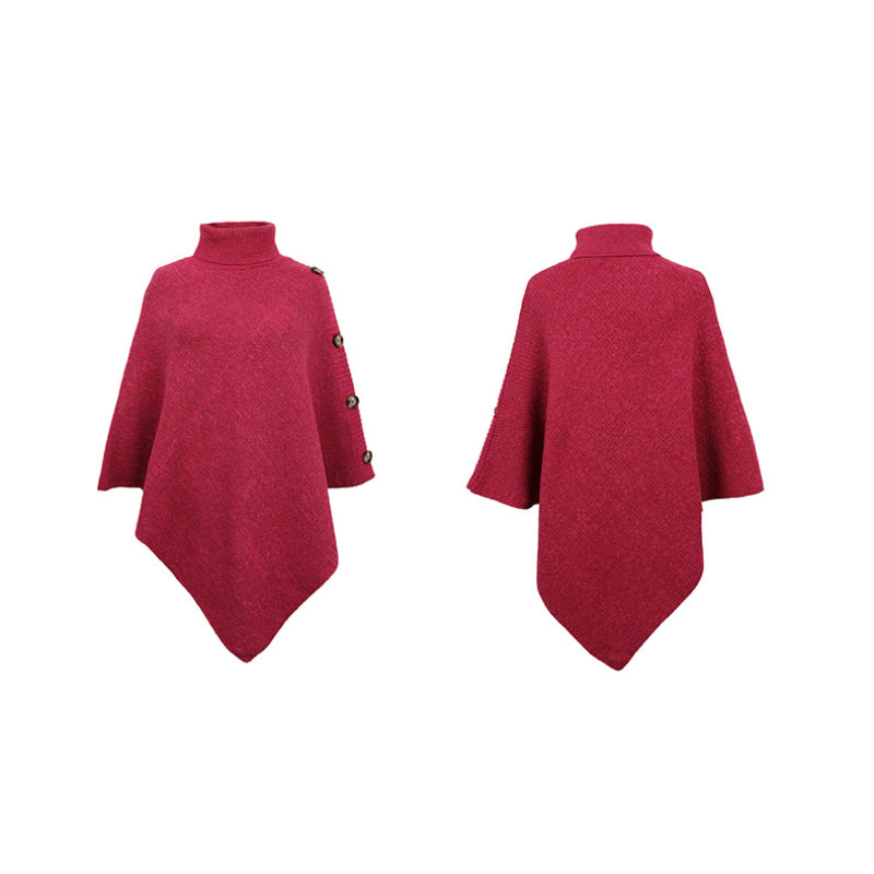 Winter Fashionable Shawl Cape Sweater