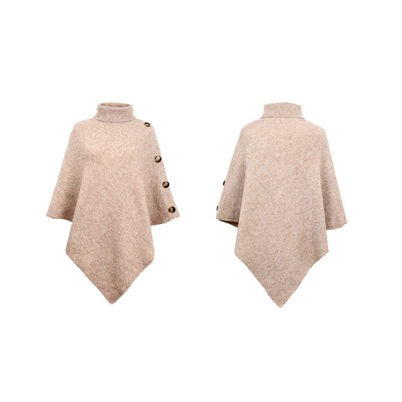 Winter Fashionable Shawl Cape Sweater