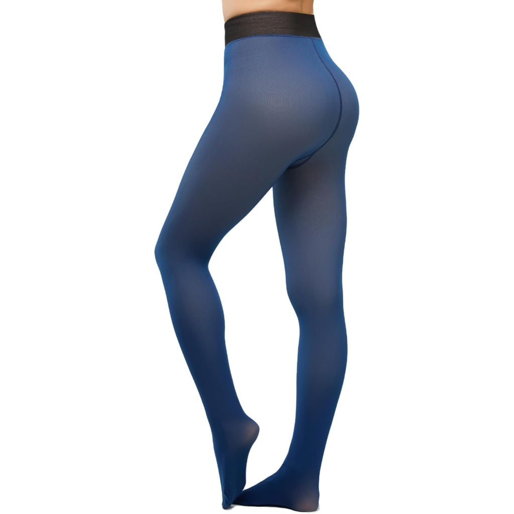 Winter Warm Fleece Lined Tights For Women