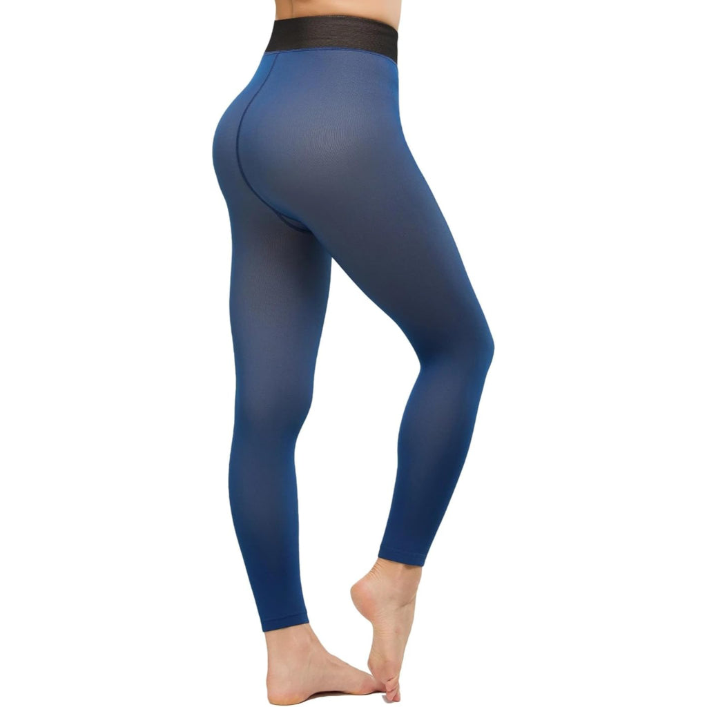 Winter Warm Fleece Lined Tights For Women