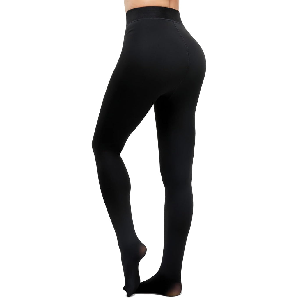 Winter Warm Fleece Lined Tights For Women