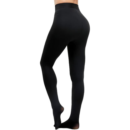 Winter Warm Fleece Lined Tights For Women