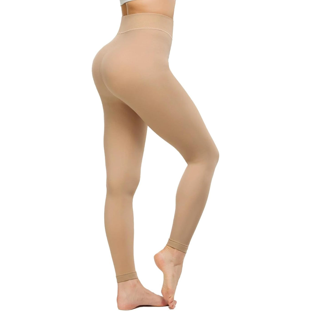 Winter Warm Fleece Lined Tights For Women