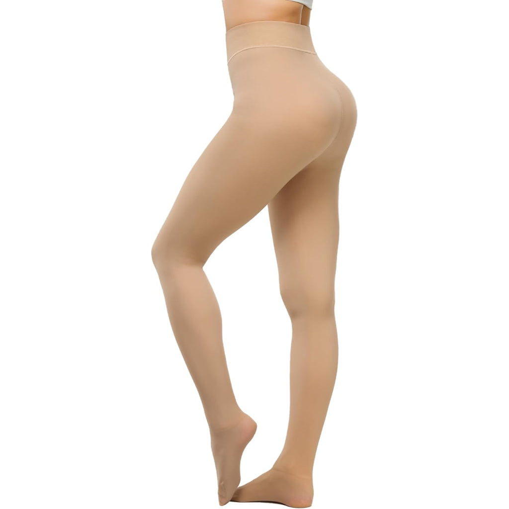 Winter Warm Fleece Lined Tights For Women