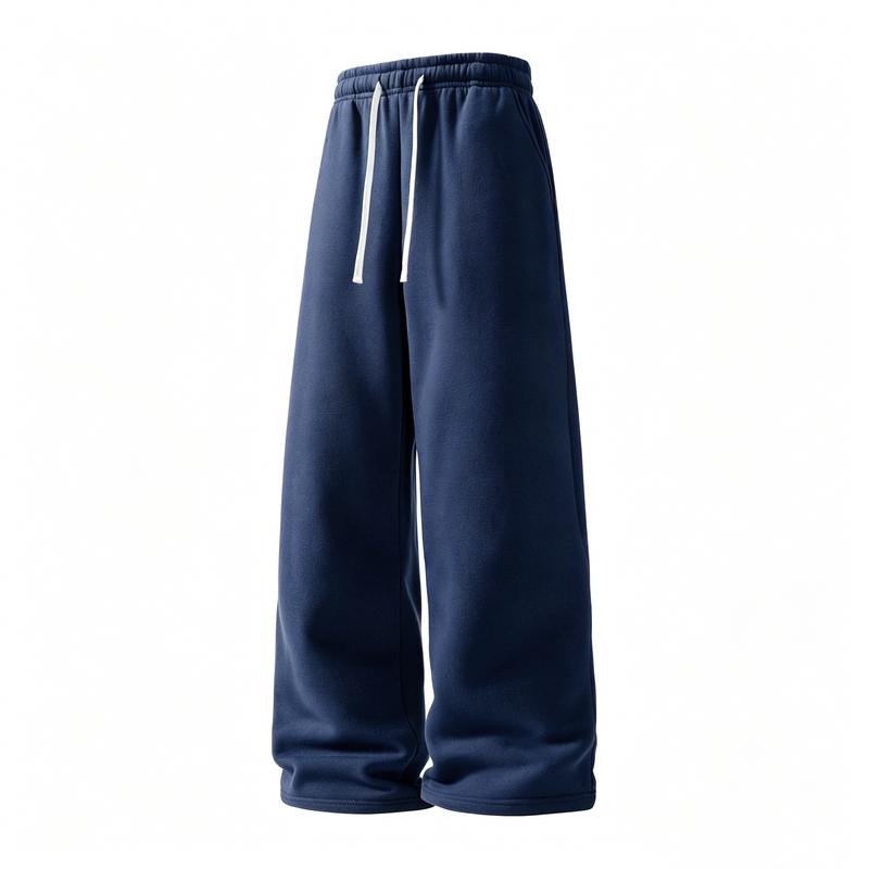 Pack Of 4 Thick Fleece Stretch Drawstring Sweatpants For Men
