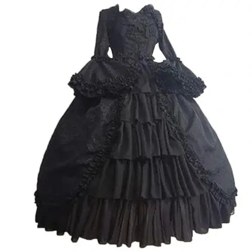 Gothiced Court Royal Lady Dress