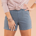 Women's Stretch Twill Shorts-My Comfy Blouse