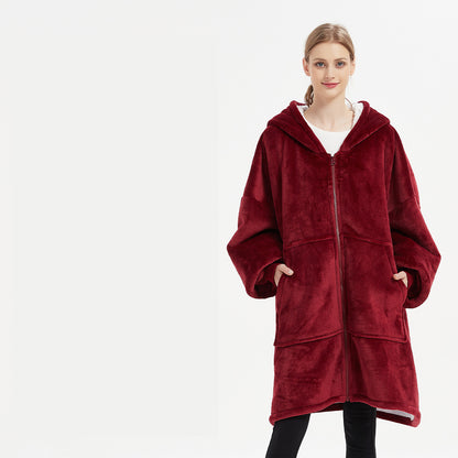 Oversized Robe Style Giant Blanket Hoodie