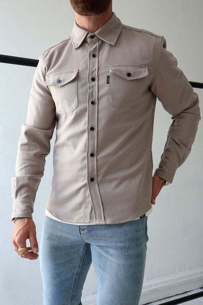 Veste chemise boutonnée