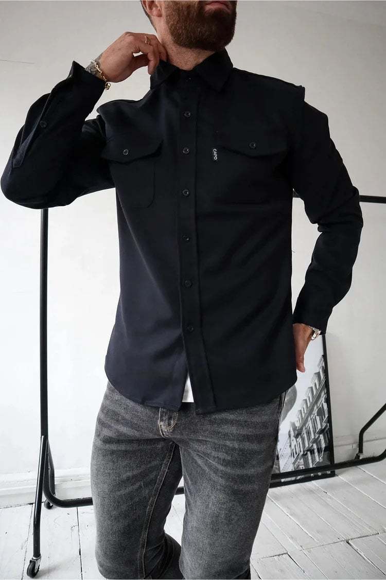 Veste chemise boutonnée