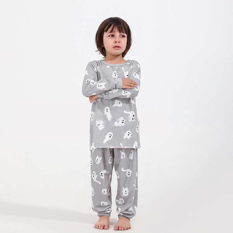 Halloween Animation Printed Family Matching Pajama Set