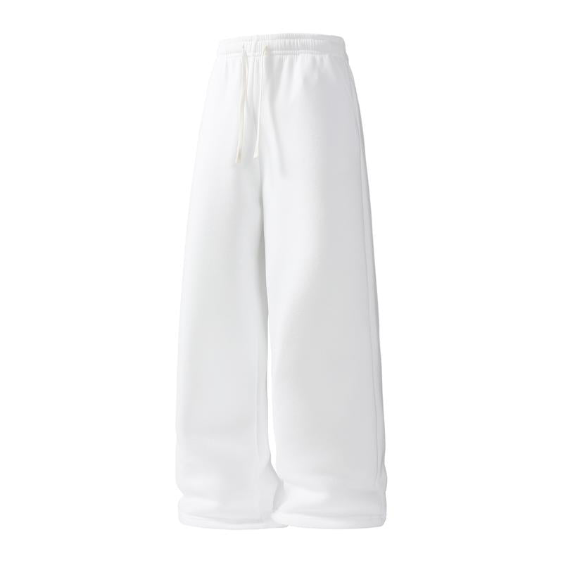 Pack Of 4 Thick Fleece Stretch Drawstring Sweatpants For Men