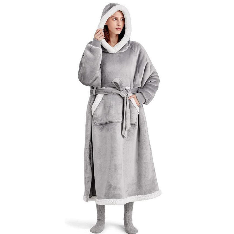 Oversized Winter Pullover Blanket Hoodie