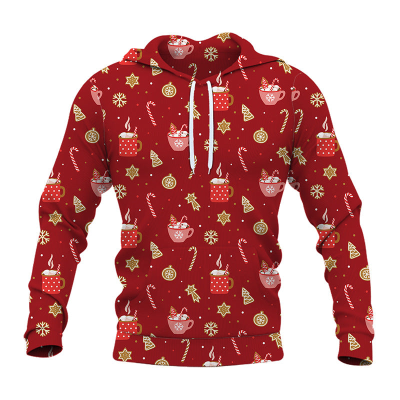 Christmas Santa Printed Classic 3D Hoodie Collection