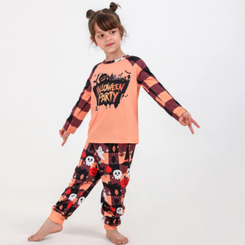 Halloween-Party-Familien-passendes Pyjama-Set