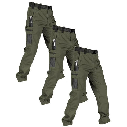 Pack Of 3 Regular Fit Waterproof Tactical Pants For Men