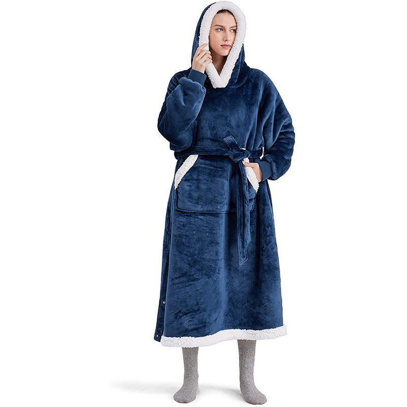 Oversized Winter Pullover Blanket Hoodie