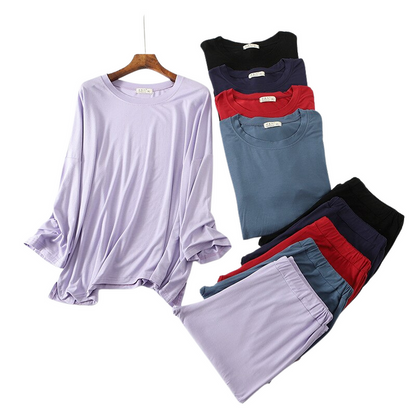 Loose and Thin Casual Pajama Lounge Set