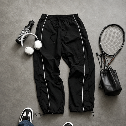 Casual Loose Jogger Pants With Drawstring For Men