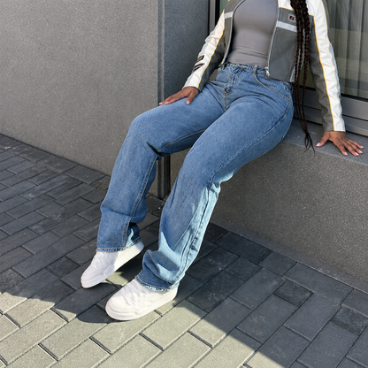 Slim Fit Casual Versatile Style Jeans For Women