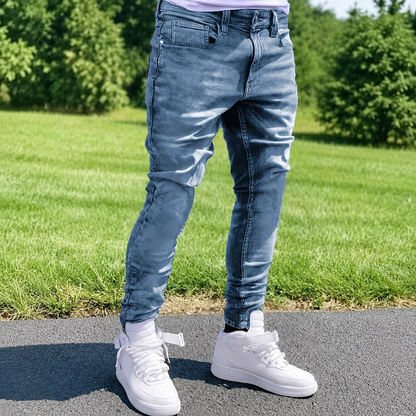 Casual Versatile Denim Fit Jeans For Men