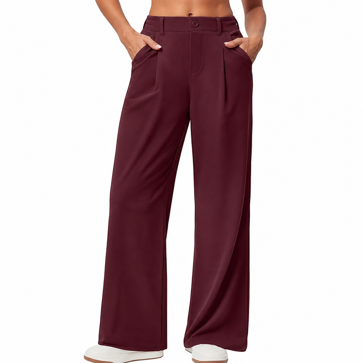 Casual Wide Oversized Stretchy Pants For Women