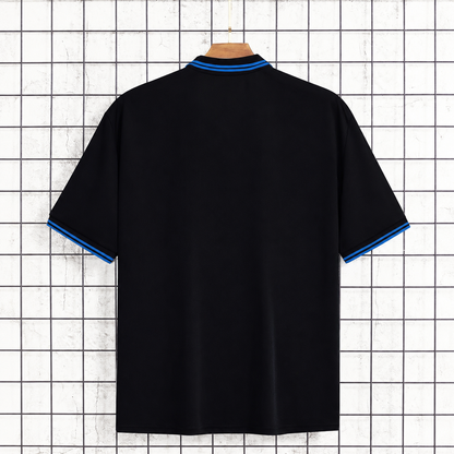 Regular Fit Short Sleeve Casual Polo Shirt For Men