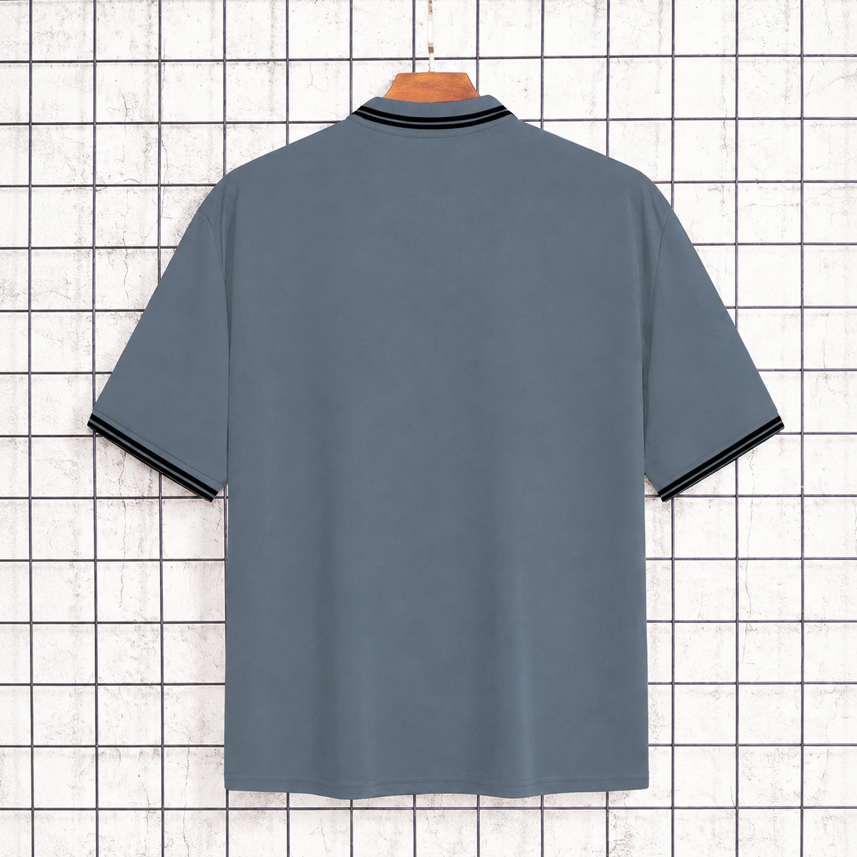 Regular Fit Short Sleeve Casual Polo Shirt For Men