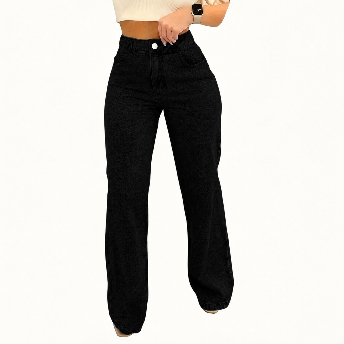 Slim Fit Casual Versatile Style Jeans For Women