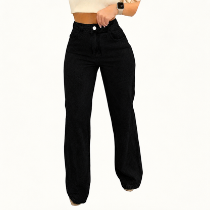 Slim Fit Casual Versatile Style Jeans For Women