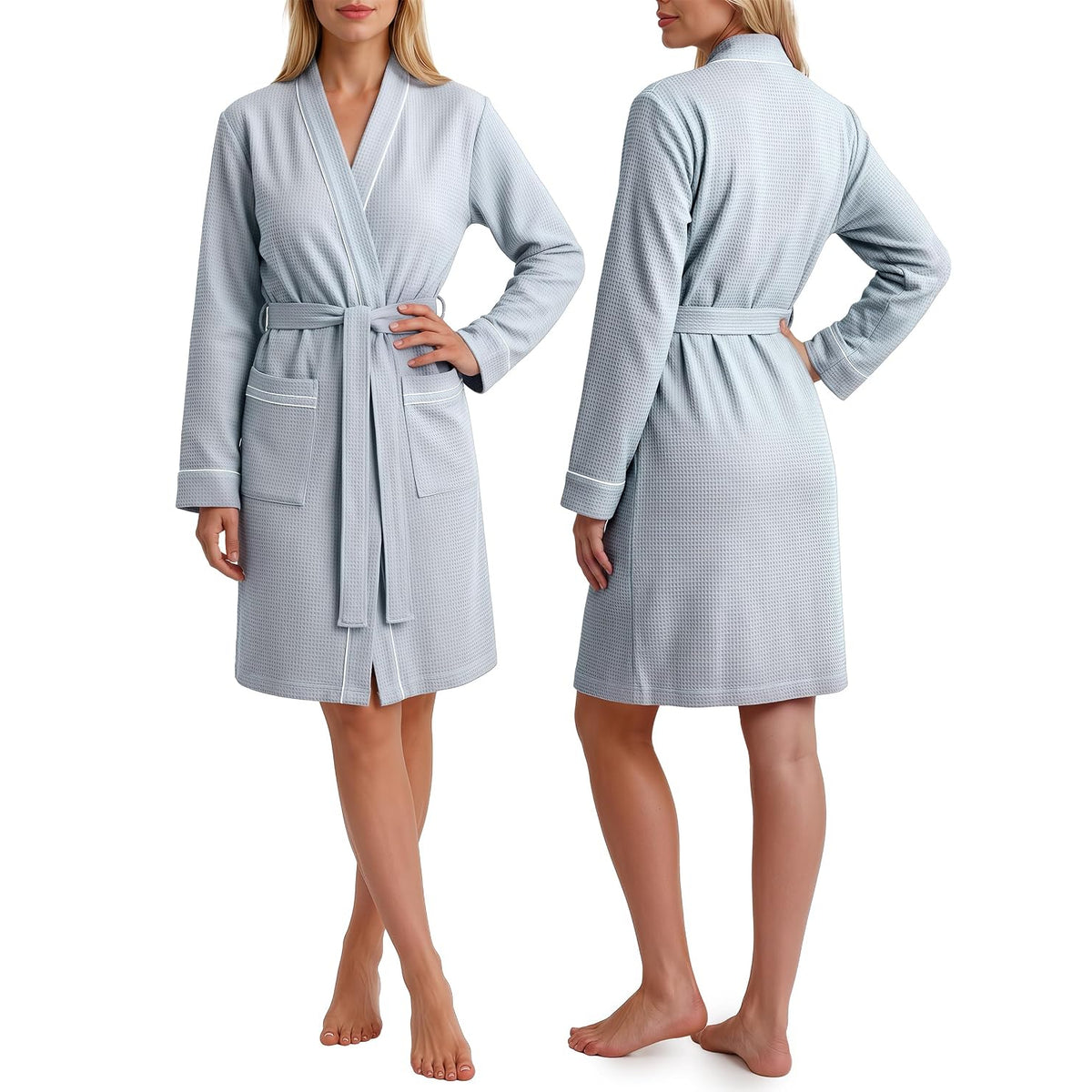 Soft Lightweight Waffle Robes For Women