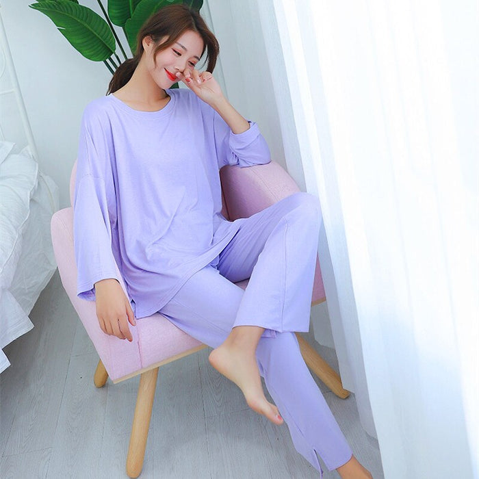 Loose and Thin Casual Pajama Lounge Set