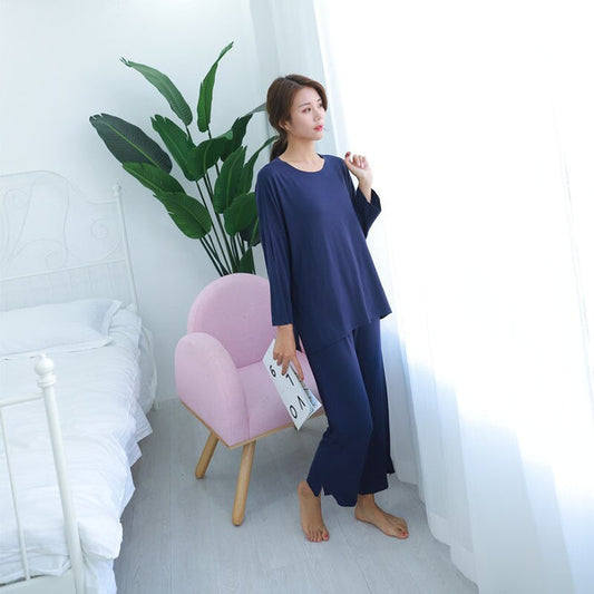 Loose and Thin Casual Pajama Lounge Set