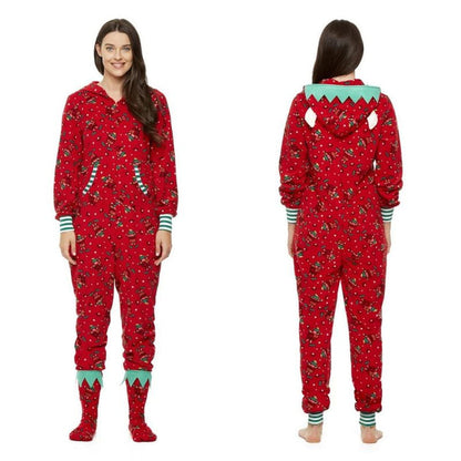 Ensemble de pyjama de Noël festif assorti à la famille