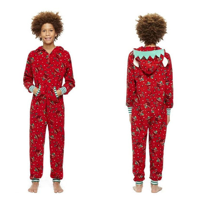 Ensemble de pyjama de Noël festif assorti à la famille