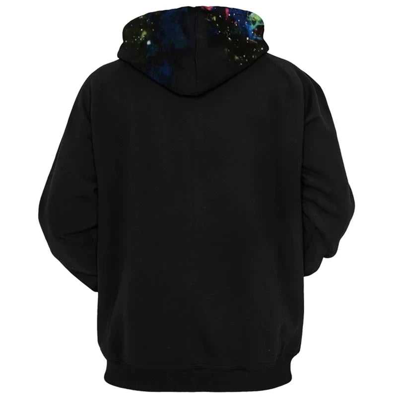 Einstein Genius 3D Printed Hoodie