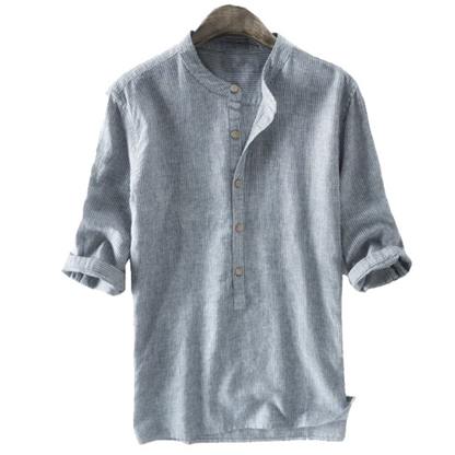 Classic Casual Buttons Henley Shirt