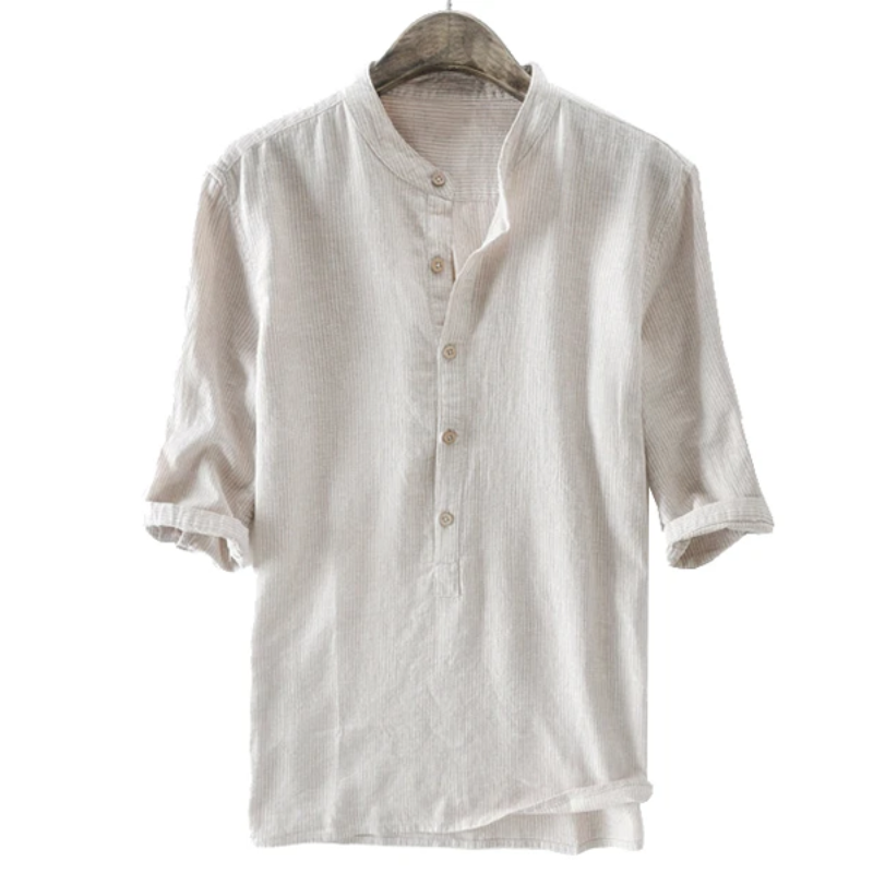Classic Casual Buttons Henley Shirt