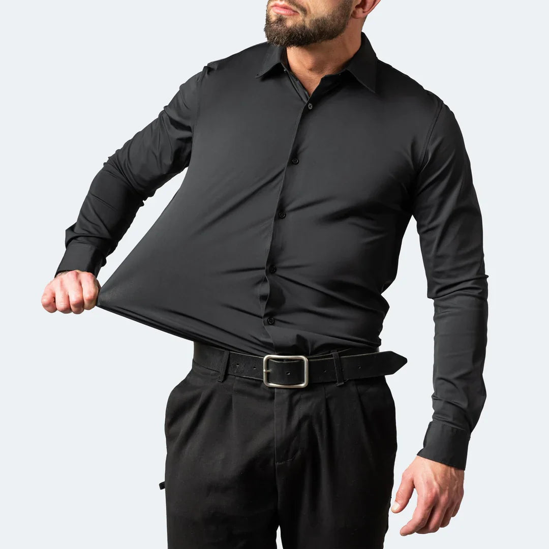 4 Way Stretch Non Iron Business Casual Performance Dress Shirt