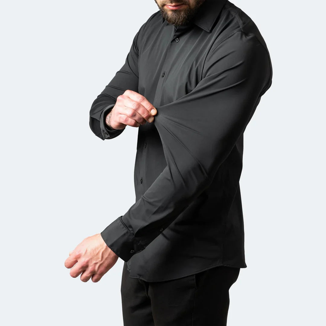 4 Way Stretch Non Iron Business Casual Performance Dress Shirt