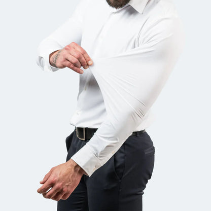 4 Way Stretch Non Iron Business Casual Performance Dress Shirt