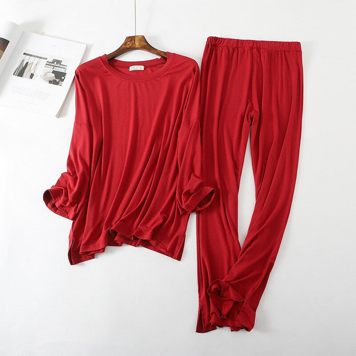 Loose and Thin Casual Pajama Lounge Set