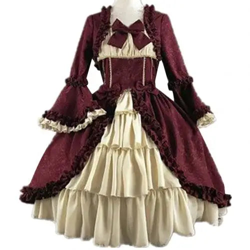 Gothiced Court Royal Lady Dress