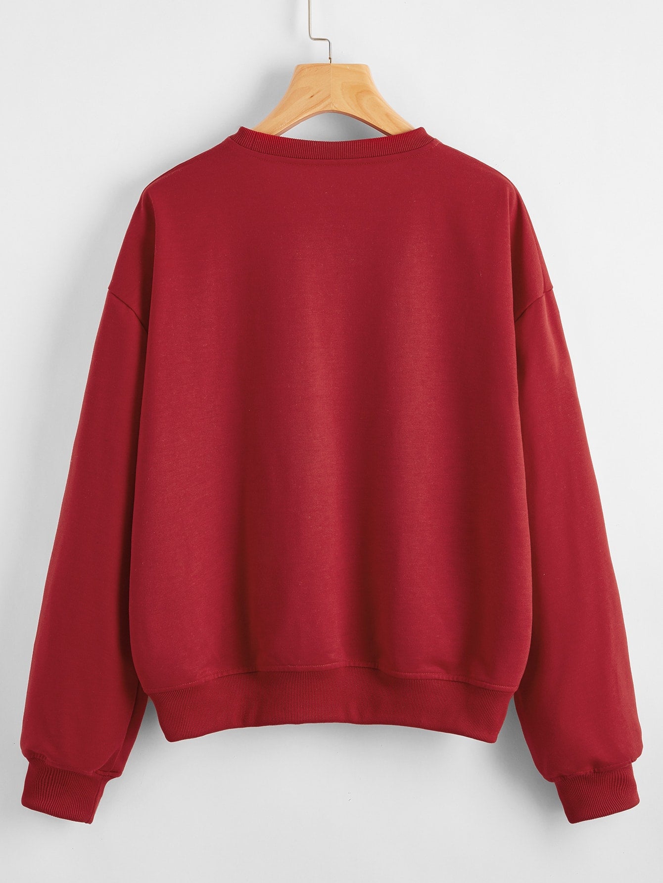 Loose Merry Christmas Long Sleeve Sweater